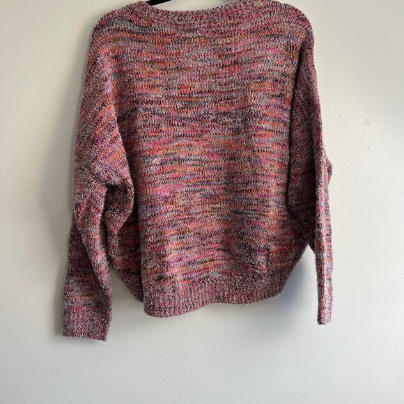 Wild Fable Women's Pink Long Sleeve Crewneck Tinsel Sweater - Size Medium - NWT - Picture 7 of 7
